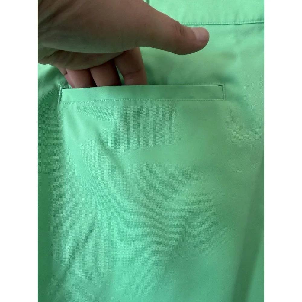 Nike Golf Tour Performance Dri-FIT‎ Men's Green Shorts Size 30 M Flat Front